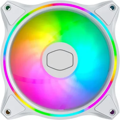 Cooler Master MasterFan MF120 Halo ARGB-Lüfter, 120 mm, weiß