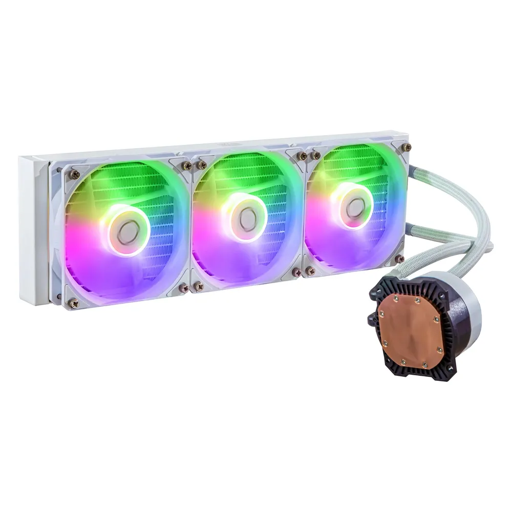 Cooler Master MasterLiquid 360L Core ARGB Flüssigkeitskühlungsset Weiß