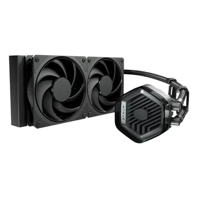 Wasserkühlung Cooler Master MLX-D24M-A24PK-R1 240mm 2 Lüfter Aluminium Schwarz