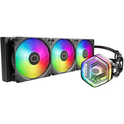 Flüssigkeitskühlung Cooler Master MasterLiquid 360 ATMOS 360mm 3 Lüfter ARGB