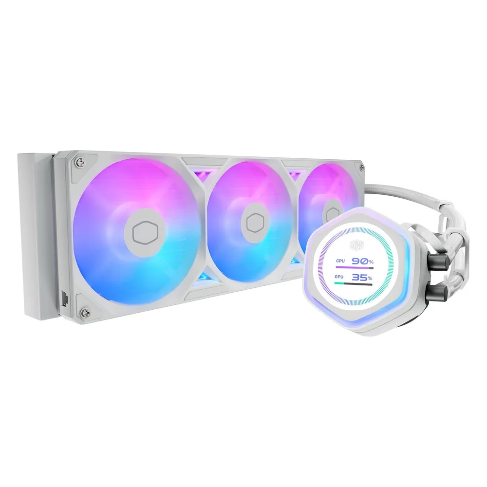 Refrigeración Líquida Cooler Master MasterLiquid Atmos II 360mm 3 Lüfter LCD ARGB