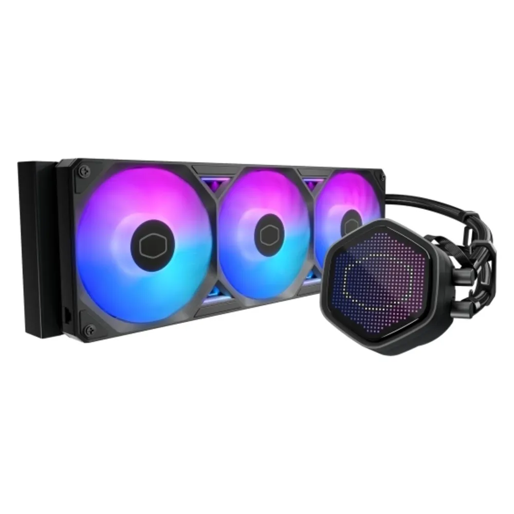 Refrigeración Líquida Cooler Master MasterLiquid Atmos II 360mm 3 Ventiladores LED RGB Pixel