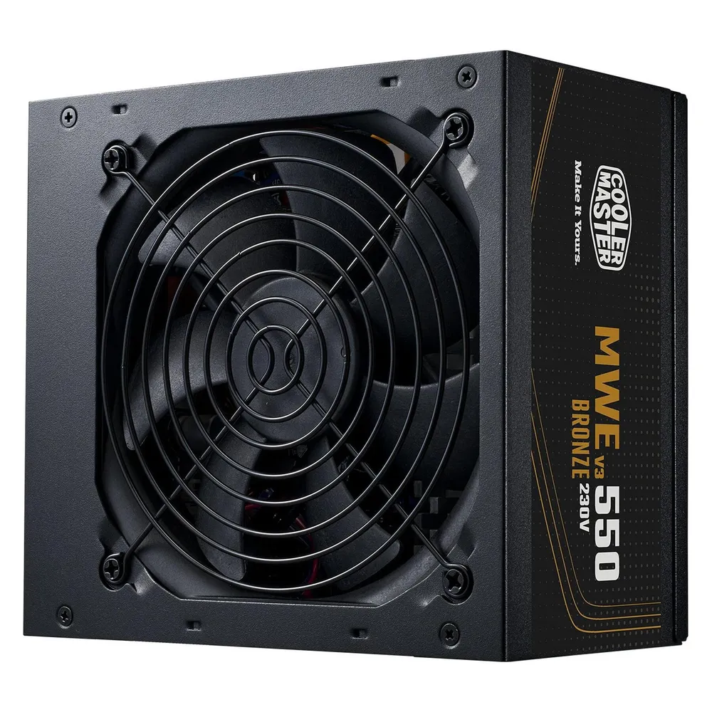 Netzteil Cooler Master MWE 550W V3 ATX 3.1 80+ Bronze 120mm Lüfter Netzteil Cooler Master MWE 550W V3 ATX 3.1 80+ Bronze 120mm Lüfter