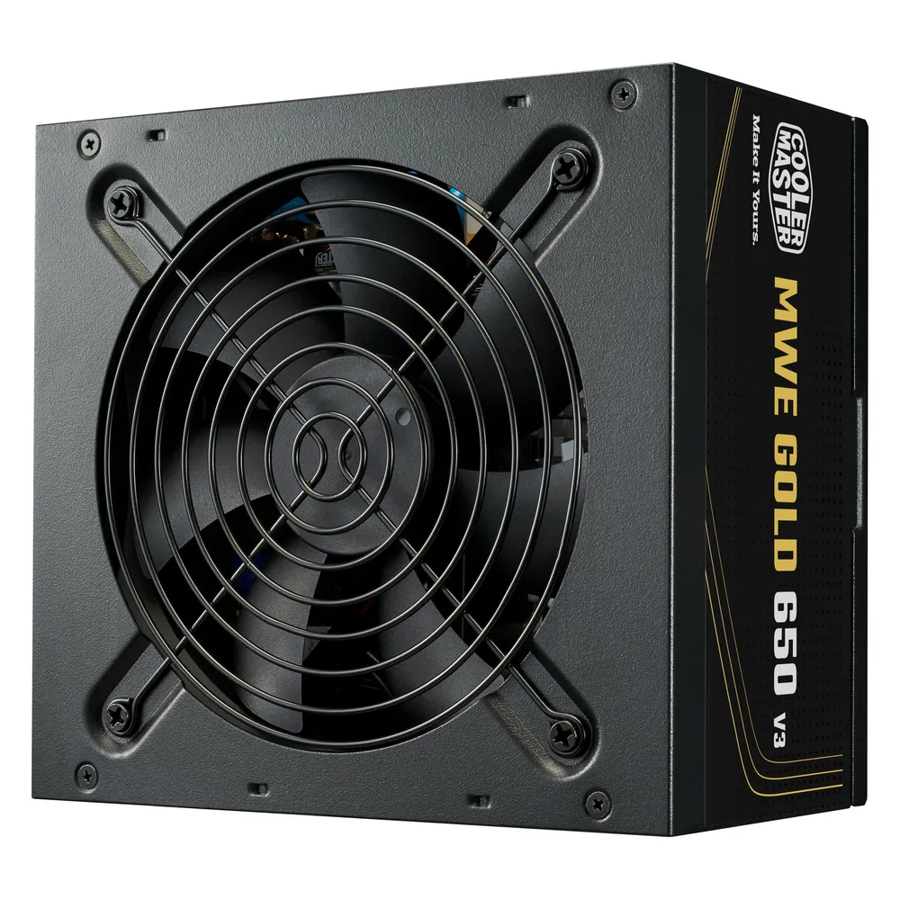 Fuente de Alimentación Cooler Master MWE Gold V3 650W 80 PLUS Gold ATX 3.1 no modular