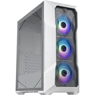 Cooler Master MasterBox TD500 Mesh V2 RGB Midi Tower Tempered Glass USB-C weiß