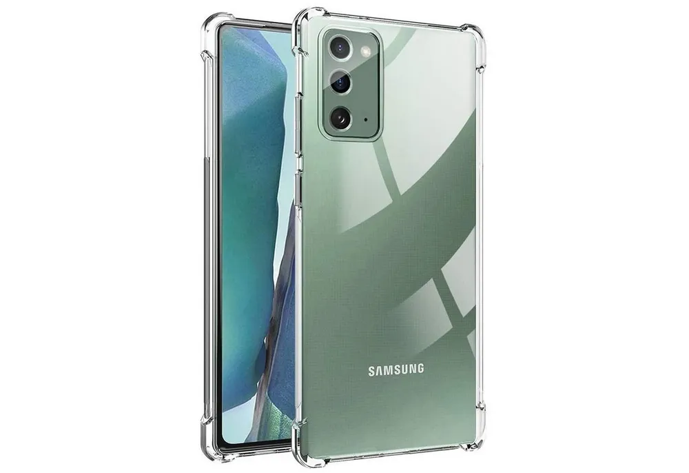 CoolGadget Handyhülle Anti Shock Rugged Case für Samsung Galaxy Note 20 6,7 Zoll, Slim Cover mit Kantenschutz Schutzhülle für Samsung Note 20 Hülle