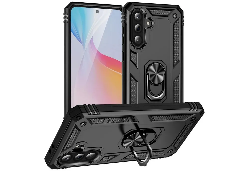 CoolGadget Handyhülle Armor Shield Case für Samsung Galaxy A56 5G 6,7 Zoll, Outdoor Cover mit Magnet Ringhalterung Handy Hülle für Samsung A56 5G