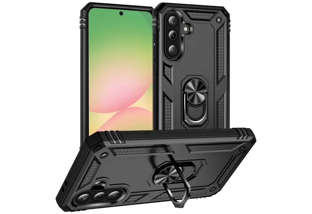 CoolGadget Handyhülle Armor Shield Case für Samsung Galaxy A57 5G 6,7 Zoll, Outdoor Cover mit Magnet Ringhalterung Handy Hülle für Samsung A57 5G
