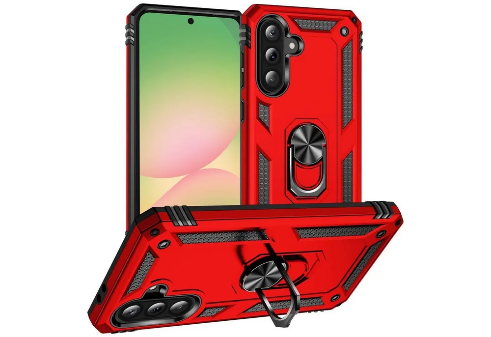 CoolGadget Handyhülle Armor Shield Case für Samsung Galaxy A57 5G 6,7 Zoll, Outdoor Cover mit Magnet Ringhalterung Handy Hülle für Samsung A57 5G