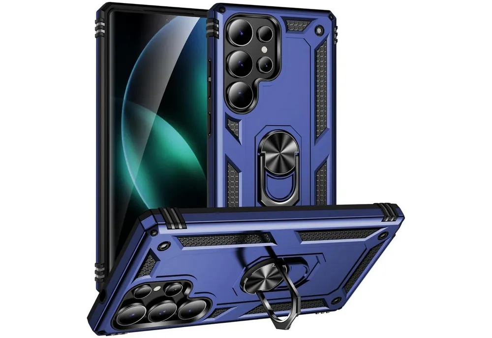 CoolGadget Handyhülle Armor Shield Case für Samsung Galaxy S26 Ultra 6,9 Zoll, Outdoor Cover mit Magnet Ringhalterung Hülle für Samsung S26 Ultra