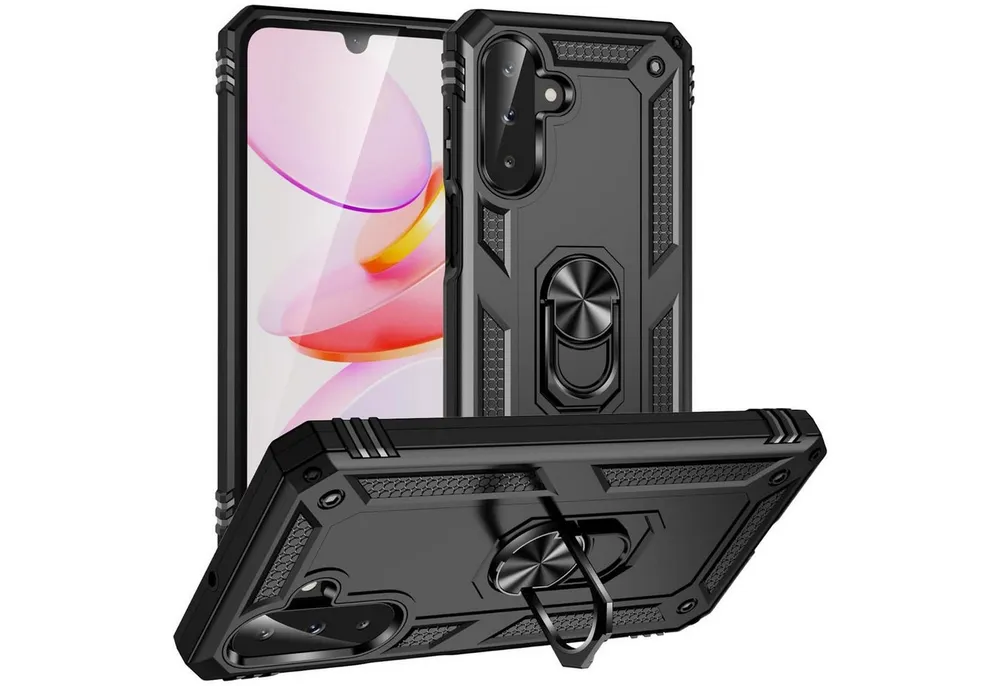 CoolGadget Handyhülle Armor Shield Case für Samsung Galaxy A26 5G 6,7 Zoll, Outdoor Cover mit Magnet Ringhalterung Handy Hülle für Samsung A26 5G