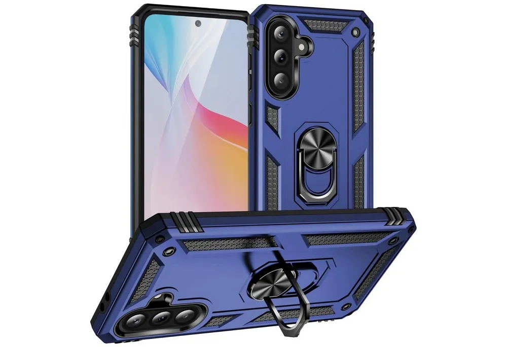 CoolGadget Handyhülle Armor Shield Case für Samsung Galaxy A56 5G 6,7 Zoll, Outdoor Cover mit Magnet Ringhalterung Handy Hülle für Samsung A56 5G