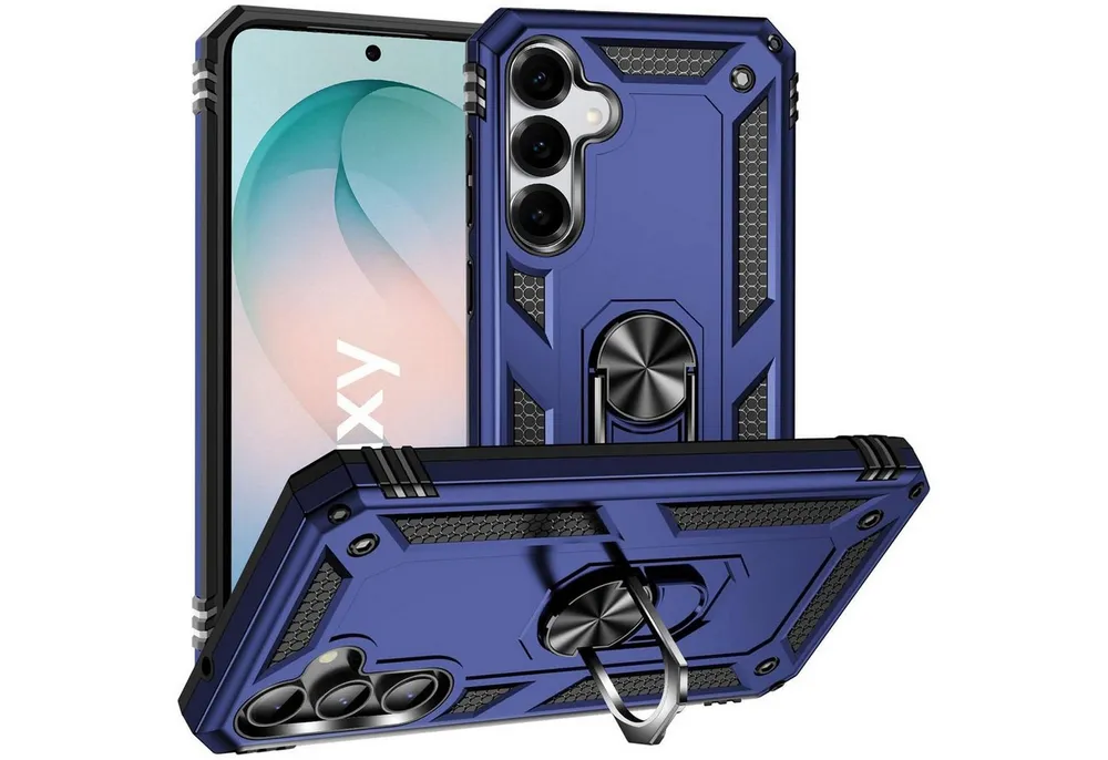 CoolGadget Handyhülle Armor Shield Case für Samsung Galaxy S26 6,3 Zoll, Outdoor Cover mit Magnet Ringhalterung Handy Hülle für Samsung S26
