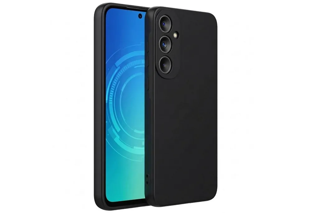 CoolGadget Handyhülle Black Series Handy Hülle für Samsung Galaxy A37 5G 6,7 Zoll, Edle Silikon Schlicht Robust Schutzhülle für Samsung A37 5G Hülle
