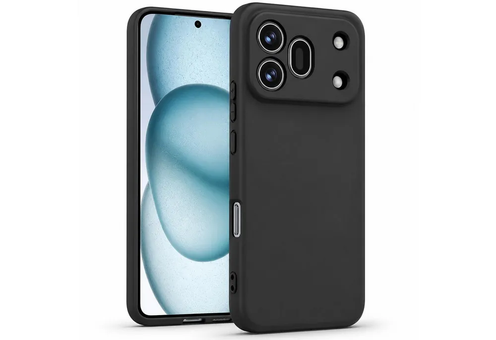 CoolGadget Handyhülle Black Series Handy Hülle für Honor 600 Pro 6,57 Zoll, Edle Silikon Schlicht Robust Schutzhülle für Honor 600 Pro Hülle
