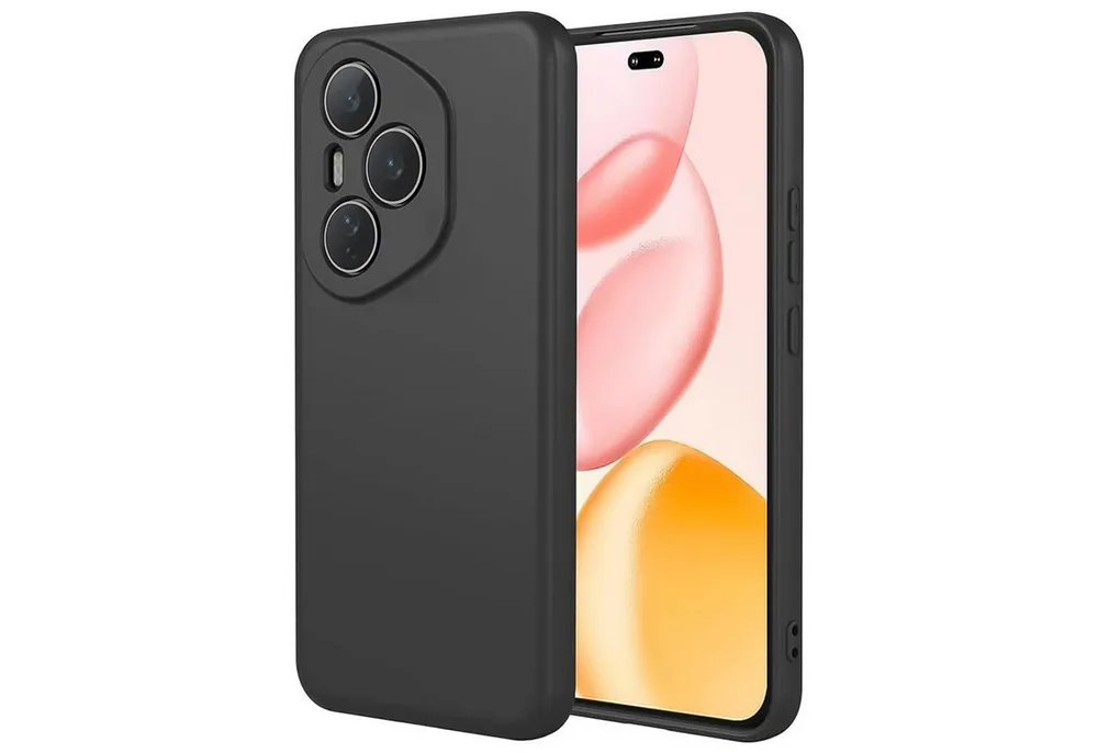 CoolGadget Handyhülle Black Series Handy Hülle für Honor 400 Pro 6,7 Zoll, Edle Silikon Schlicht Robust Schutzhülle für Honor 400 Pro Hülle