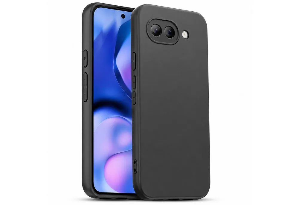 CoolGadget Handyhülle Black Series Handy Hülle für Google Pixel 10a 6,3 Zoll, Edle Silikon Schlicht Robust Schutzhülle für Pixel 10a Hülle