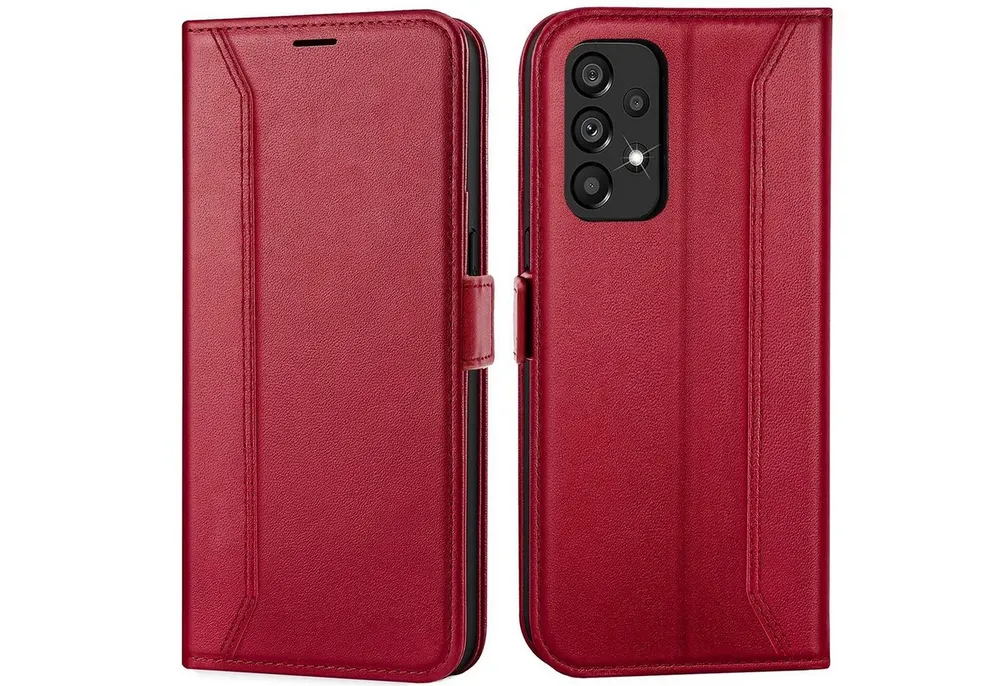 CoolGadget Handyhülle Book Case Elegance Tasche für Samsung Galaxy A33 5G 6,5 Zoll, Hülle Magnet Klapphülle Flip Case für Samsung A33 5G Schutzhülle