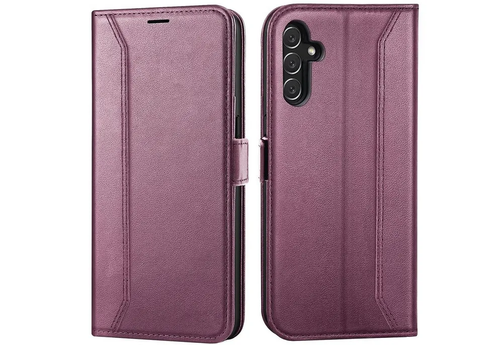 CoolGadget Handyhülle Book Case Elegance Tasche für Samsung Galaxy A34 5G 6,5 Zoll, Hülle Magnet Klapphülle Flip Case für Samsung A34 5G Schutzhülle