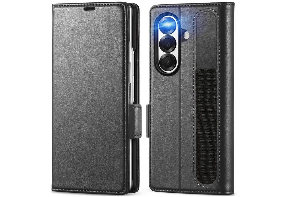 CoolGadget Handyhülle Book Case Elegance Tasche für Samsung Galaxy Z Fold 7 8 Zoll, Hülle Halter für Pen Flip Case für Samsung Z Fold 7 5G Schutzhülle