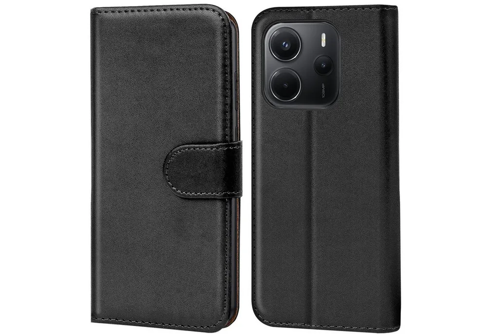 CoolGadget Handyhülle Book Case Handy Tasche für Xiaomi Redmi Note 14 4G 6,67 Zoll, Hülle Klapphülle Flip Cover für Redmi Note 14 4G Schutzhülle stoßfest