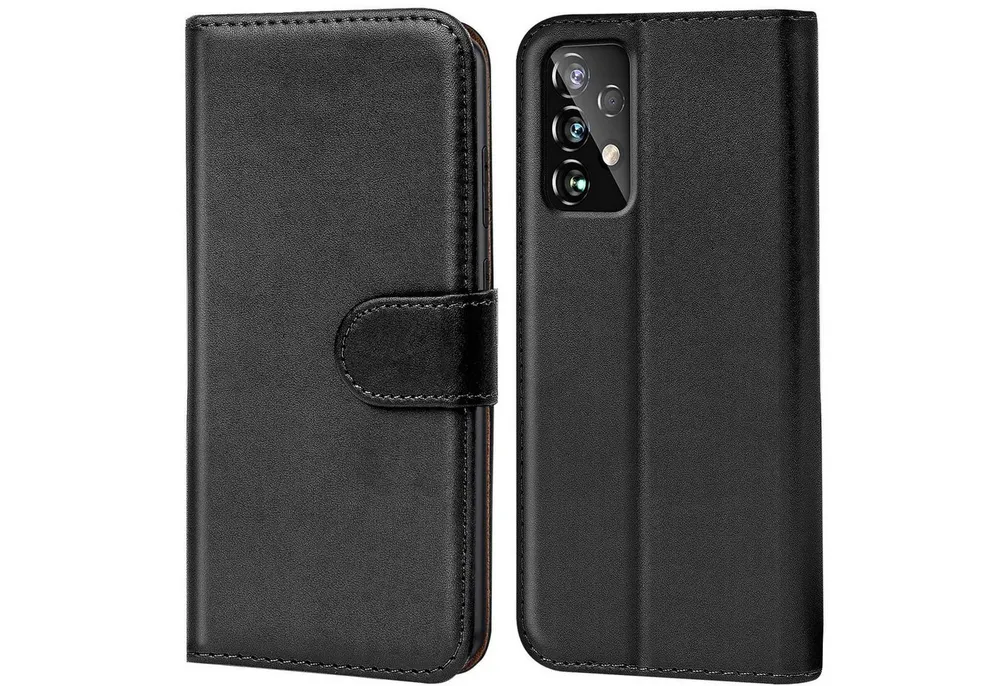 CoolGadget Handyhülle Book Case Handy Tasche für Samsung Galaxy A52, A52s 5G 6,5 Zoll, Hülle Klapphülle Flip Cover für Samsung A52 4G/5G Schutzhülle stoßfest