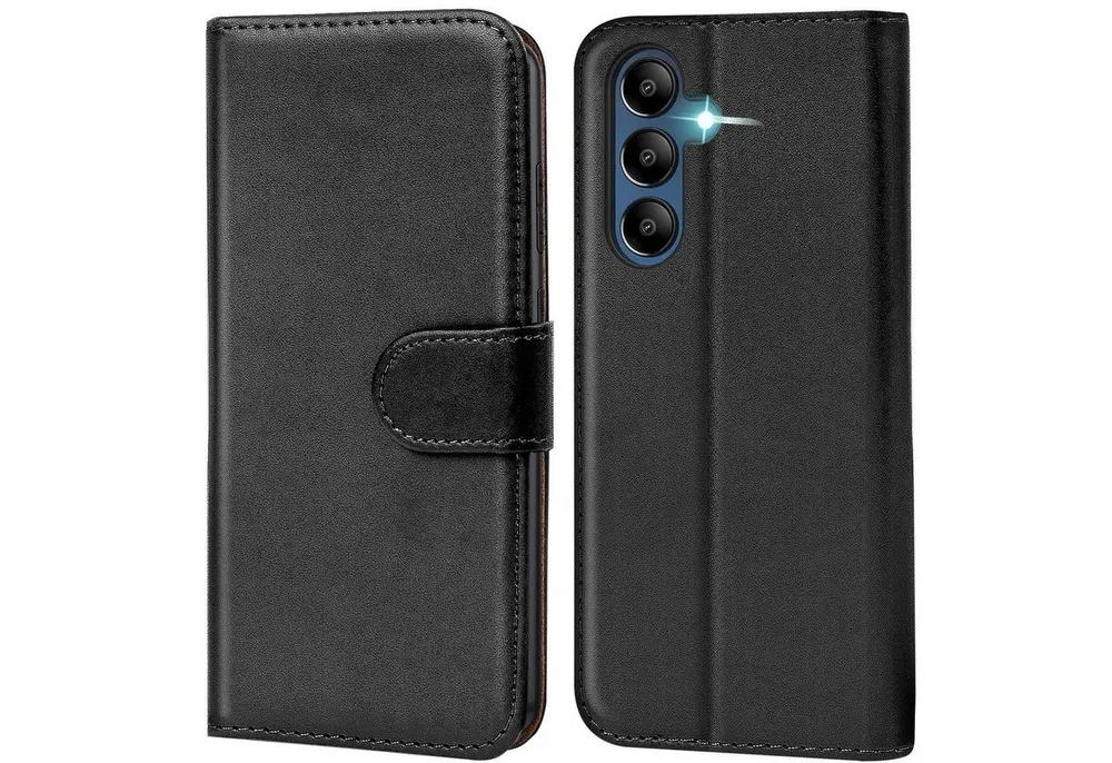 CoolGadget Handyhülle Book Case Handy Tasche für Samsung Galaxy A15 6,5 Zoll, Hülle Klapphülle Flip Cover für Samsung A15 4G/5G Schutzhülle stoßfest