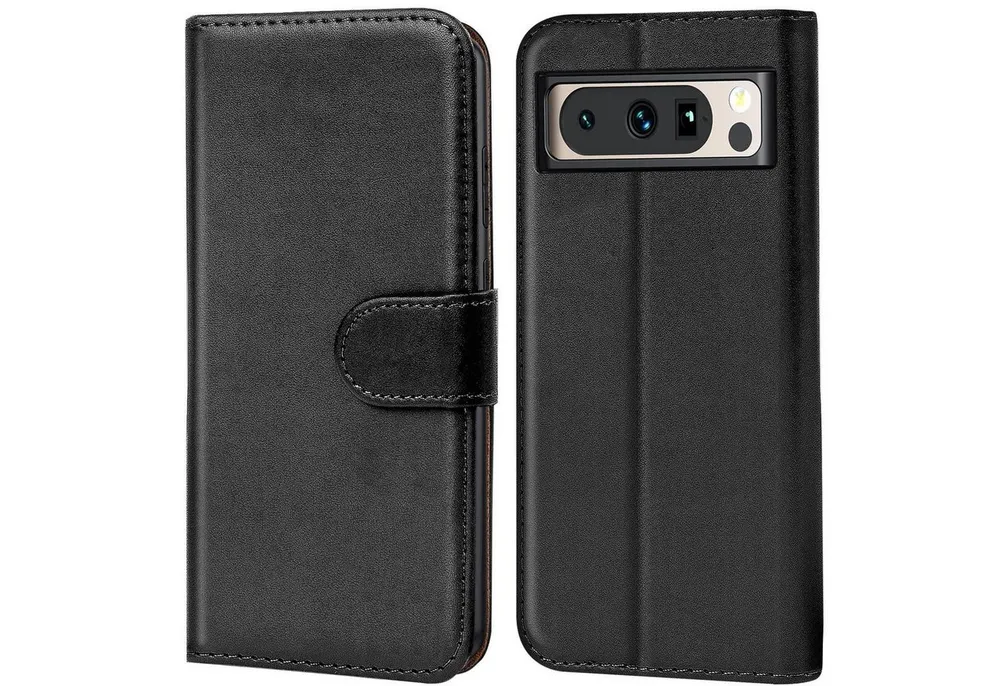 CoolGadget Handyhülle Book Case Handy Tasche für Google Pixel 8 Pro 6,7 Zoll, Hülle Klapphülle Flip Cover für Pixel 8 Pro Schutzhülle stoßfest