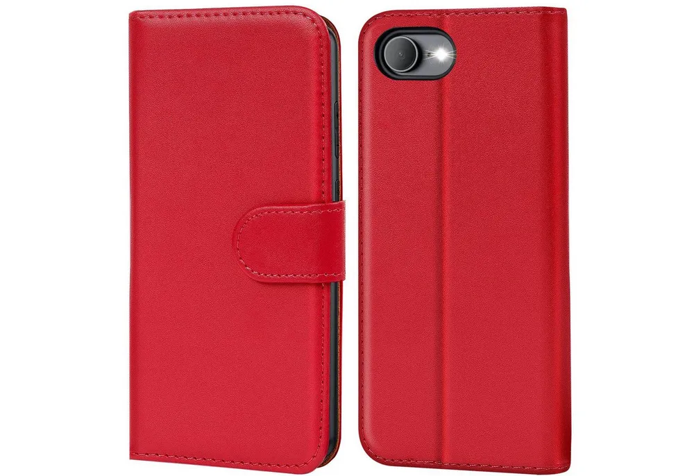 CoolGadget Handyhülle Book Case Handy Tasche für iPhone 17e / iPhone 16e 6,1 Zoll, Hülle Klapphülle Flip Cover für iPhone 16e Schutzhülle stoßfest