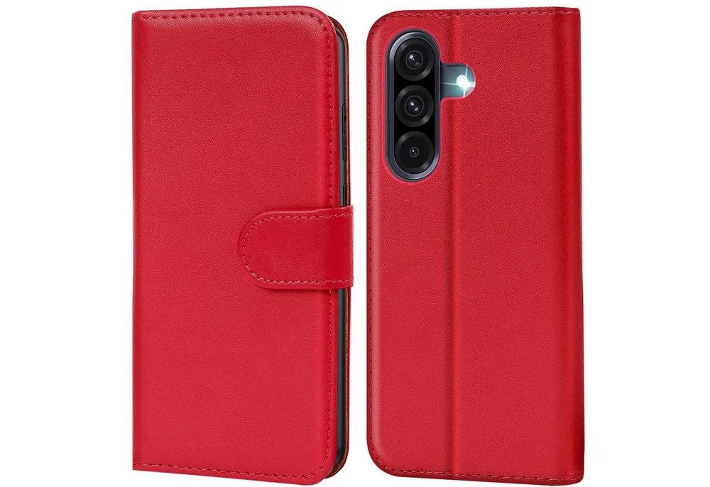 CoolGadget Handyhülle Book Case Handy Tasche für Samsung Galaxy A17 5G 6,7 Zoll, Hülle Klapphülle Flip Cover für Samsung A17 5G Schutzhülle stoßfest