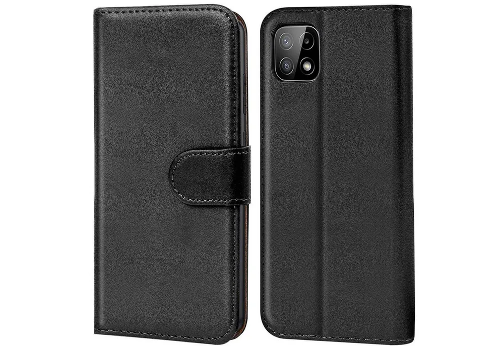 CoolGadget Handyhülle Book Case Handy Tasche für Samsung Galaxy A22 5G 6,6 Zoll, Hülle Klapphülle Flip Cover für Samsung A22 5G Schutzhülle stoßfest