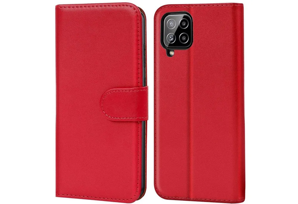 CoolGadget Handyhülle Book Case Handy Tasche für Samsung Galaxy A22 4G, Samsung M22 6,4 Zoll, Hülle Klapphülle Flip Cover für Samsung A22 Schutzhülle stoßfest