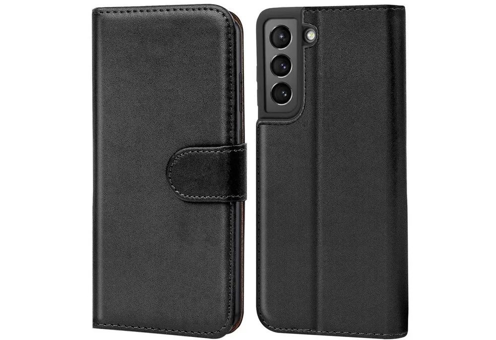 CoolGadget Handyhülle Book Case Handy Tasche für Samsung Galaxy S22 6,1 Zoll, Hülle Klapphülle Flip Cover für Samsung S22 Schutzhülle stoßfest