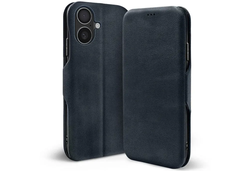 CoolGadget Handyhülle Business Premium Hülle Für iPhone 17 6,3 Zoll, Handy Tasche mit Kartenfach für Apple iPhone 17 Schutzhülle