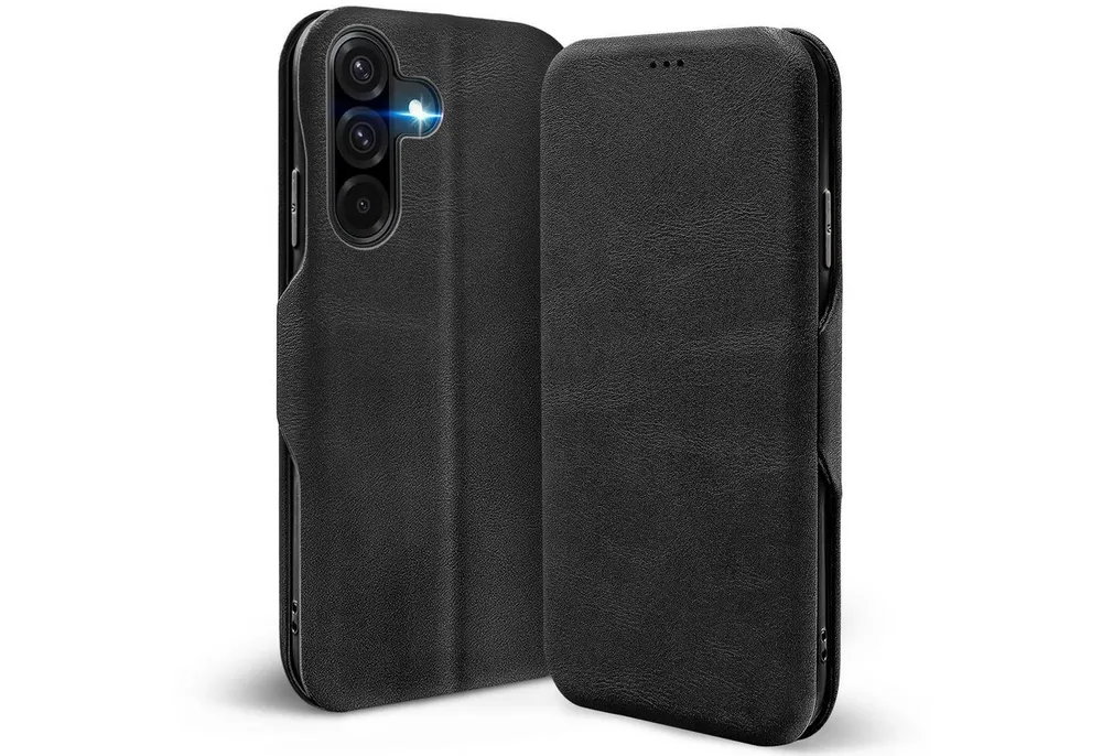 CoolGadget Handyhülle Business Premium Hülle Für Samsung Galaxy A17 5G 6,7 Zoll, Handy Tasche mit Kartenfach für Samsung A17 5G Schutzhülle