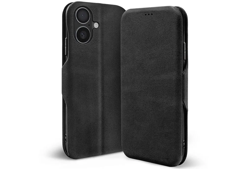 CoolGadget Handyhülle Business Premium Hülle Für iPhone 17 6,3 Zoll, Handy Tasche mit Kartenfach für Apple iPhone 17 Schutzhülle