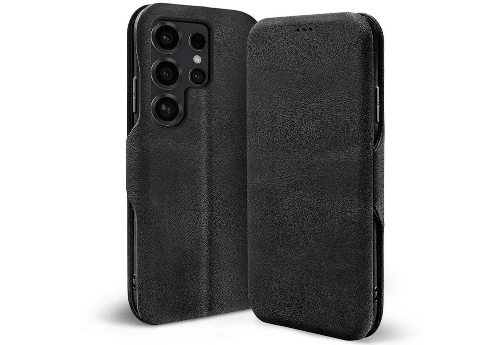 CoolGadget Handyhülle Business Premium Hülle Für Samsung Galaxy S26 Ultra 6,9 Zoll, Handy Tasche mit Kartenfach für Samsung S26 Ultra 5G Schutzhülle