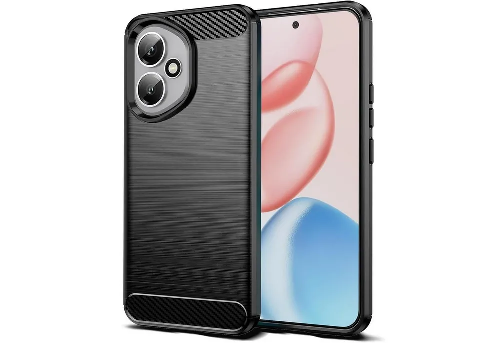 CoolGadget Handyhülle Carbon Handy Hülle für Honor 400 6,55 Zoll, robuste Telefonhülle Case Schutzhülle für Honor 400 Hülle