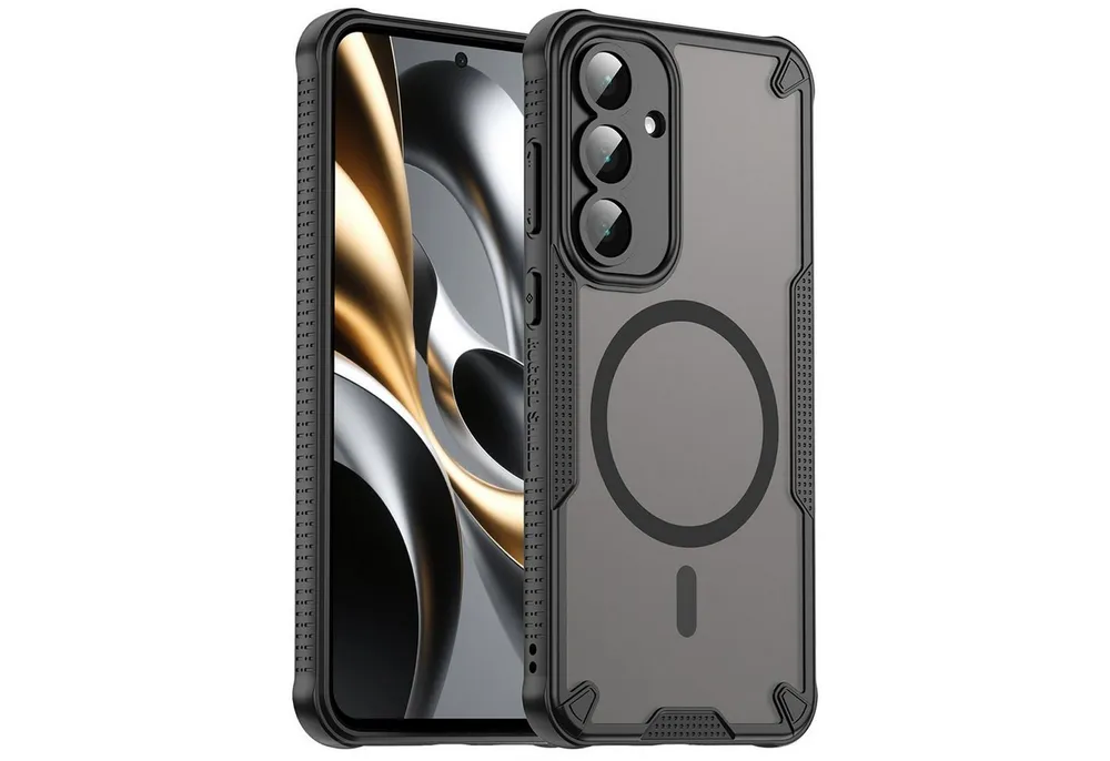 CoolGadget Handyhülle Defender Series Handy Hülle für Samsung Galaxy S25 FE 6,7 Zoll, Magsafe TPU Schlicht Robust Schutzhülle für Galaxy S25 FE Hülle