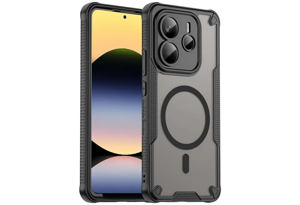CoolGadget Handyhülle Defender Series Handy Hülle für Xiaomi Redmi Note 14 5G 6,67 Zoll, Magsafe TPU Schlicht Robust Schutzhülle für Redmi Note 14 5G Hülle