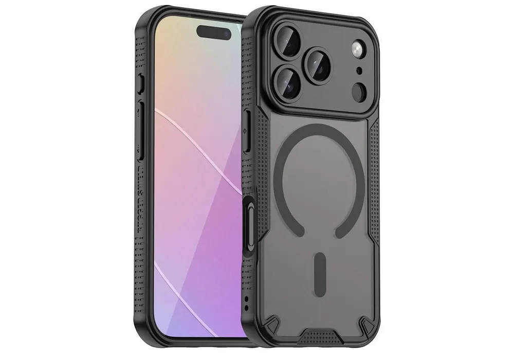 CoolGadget Handyhülle Defender Series Handy Hülle für Apple iPhone 17 Pro 6,3 Zoll, Magsafe TPU Schlicht Robust Schutzhülle für iPhone 17 Pro Hülle