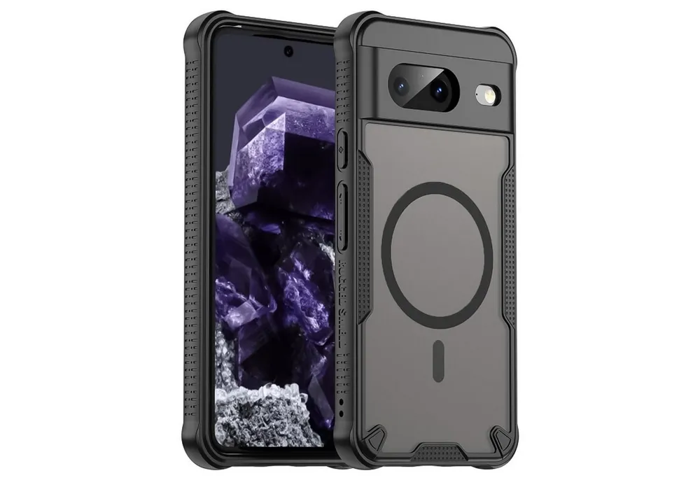 CoolGadget Handyhülle Defender Series Handy Hülle für Google Pixel 8 6,2 Zoll, Magsafe TPU Schlicht Robust Schutzhülle für Pixel 8 Hülle