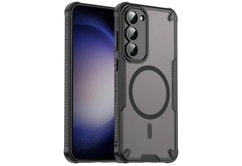 CoolGadget Handyhülle Defender Series Handy Hülle für Samsung Galaxy S23 6,1 Zoll, Magsafe TPU Schlicht Robust Schutzhülle für Galaxy S23 Hülle