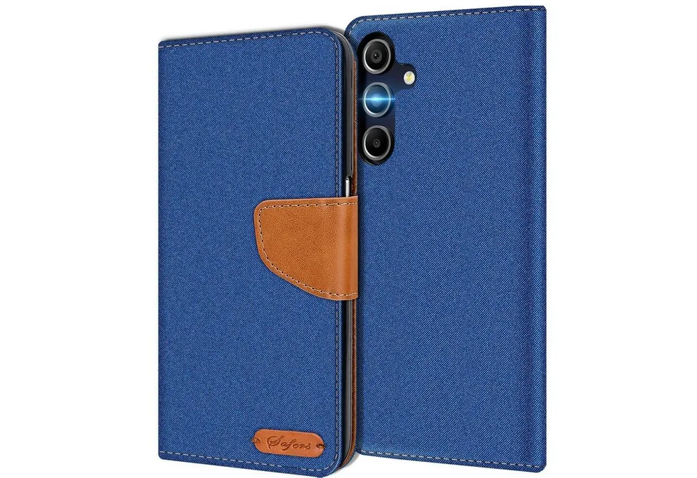 CoolGadget Handyhülle Flip Case Wallet Cover Book Tasche für Samsung Galaxy A15 4G / 5G 6,5 Zoll, Handy Tasche mit Kartenfach Book Schutzhülle