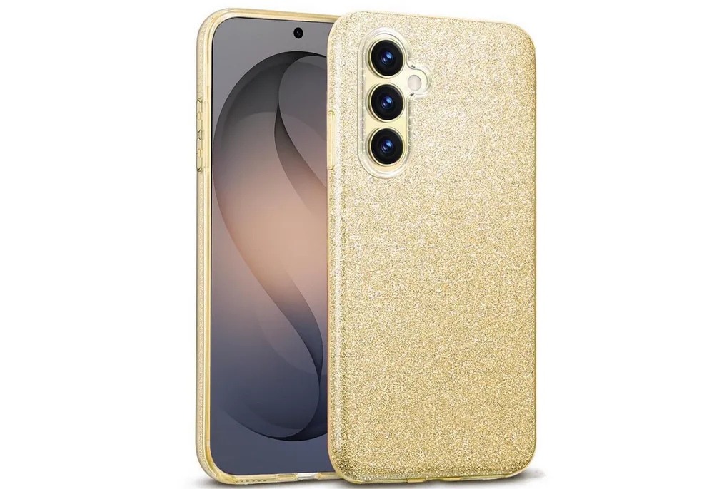 CoolGadget Handyhülle Glitzer Glamour Hülle für Samsung Galaxy S26 6,3 Zoll, Slim Case mit Glossy Effect Schutzhülle für Samsung S26 5G Hülle