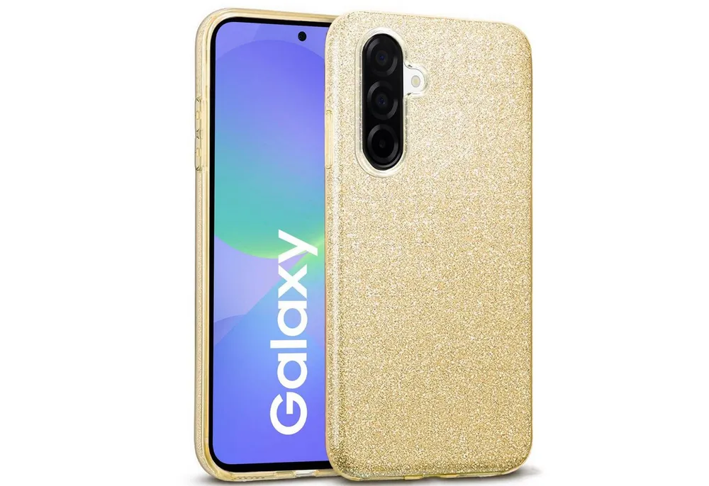 CoolGadget Handyhülle Glitzer Glamour Hülle für Samsung Galaxy A56 5G 6,7 Zoll, Slim Case mit Glossy Effect Schutzhülle für Samsung A56 5G Hülle