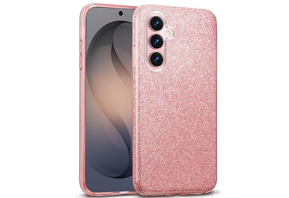 CoolGadget Handyhülle Glitzer Glamour Hülle für Samsung Galaxy S26 6,3 Zoll, Slim Case mit Glossy Effect Schutzhülle für Samsung S26 5G Hülle