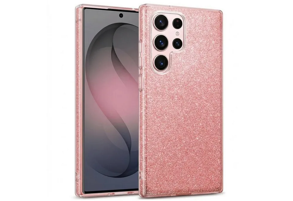 CoolGadget Handyhülle Glitzer Glamour Hülle für Samsung Galaxy S26 Ultra 6,9 Zoll, Slim Case mit Glossy Effect Schutzhülle für Samsung S26 Ultra 5G Hülle