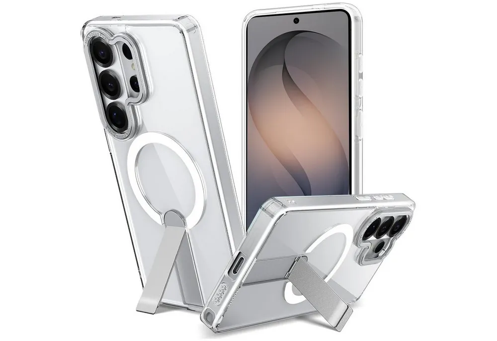 CoolGadget Handyhülle Kickstand Hybrid Hülle für Samsung Galaxy S26 Ultra 6,9 Zoll, Schutzhülle Militärschutz Ständer kompatibel mit MagSafe Magnetring