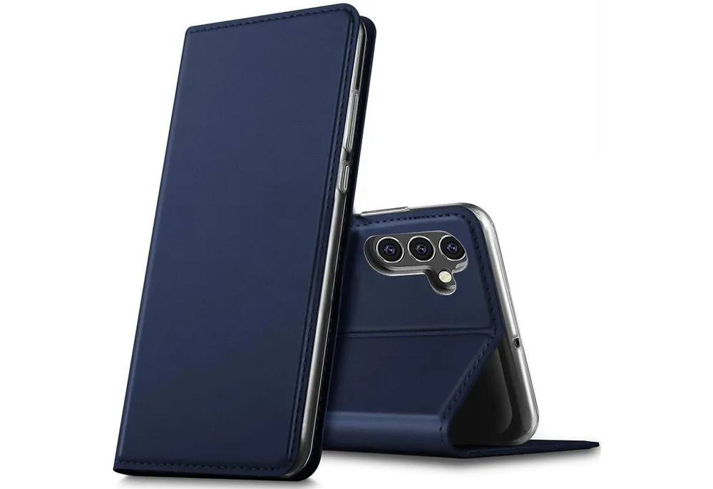 CoolGadget Handyhülle Klapptasche Wallet Kartenfach für Samsung Galaxy A34 5G 6,5 Zoll, Ultra Slim Flip Case Hülle Klapphülle Cover Schutzhülle